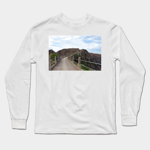 La Coupee, Sark, Channel Islands Long Sleeve T-Shirt by HazelWright